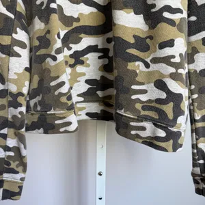Joe's Jeans sz S Camo Crop Sweater Outdoors Hiking thumbnail 3