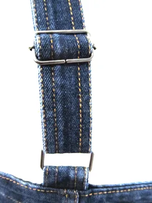 Tinseltown Juniors Denim Button‑Front Utility Pocket Dress NWT Pasero Wash XS thumbnail 3