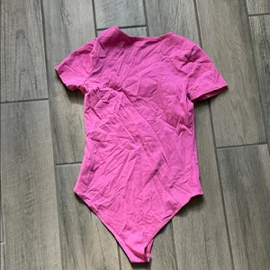 MANGOPOP Stylish Pink Women's Bodysuit thumbnail 3