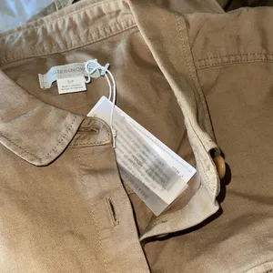 NWT Outerknown S.E.A. Suit Long Sleeve Organic Cotton Jumpsuit Sandy Small thumbnail 5