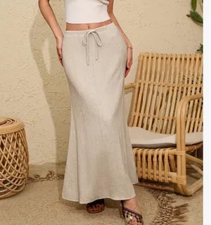 Boutique NWOT Linen maxi skirt thumbnail 3