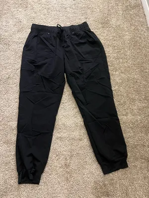 Scrubstar black cargo drawstring scrub pant‎ large thumbnail 4