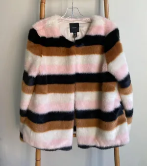 Forever 21 Faux Fur Coat thumbnail 1