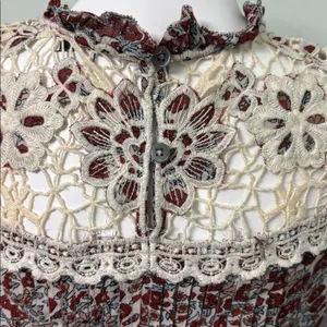 ANTHROPOLOGIE Othilia Malia Lace Top Medium thumbnail 8