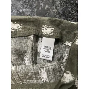 Est. 1946 Women’s Size 12 Wide Leg Pants Olive Green Boho Granola Teacher Casual Fun Zip thumbnail 8