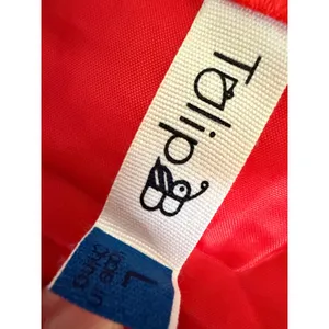 Coral Red Pleated Midi Skirt A Line Full Swing Retro Feminine Pockets L NWT thumbnail 4