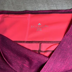 Adidas Climalite Women's‎ Magenta Space Dye Cropped Leggings Capris Size M thumbnail 4
