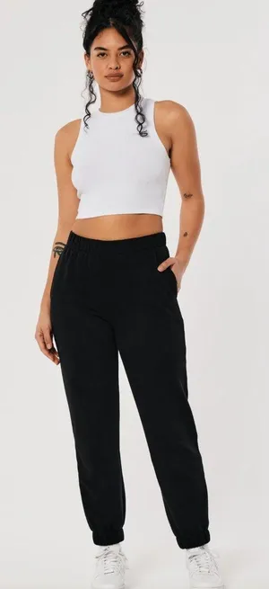 Hollister Ultra High Rise Joggers thumbnail 1