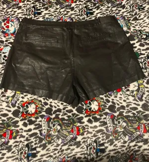 NWT American Eagle Outfitters Faux Leather Shorts thumbnail 2