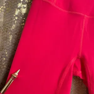 Free People Movement Never Better Coral Pink Leggings Electric Sunset‎ XS thumbnail 6
