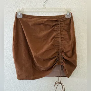 NWT 12th Tribe St. Barths Shimmer Mini Skirt Medium thumbnail 3