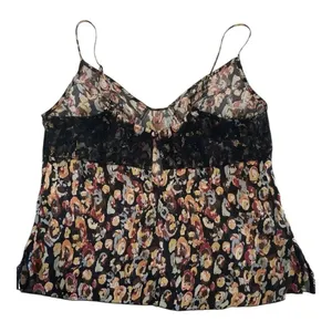 Intimately by FP Black and Gold Lace Embellished Bustier Camisole thumbnail 4