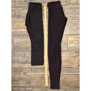 Lululemon Black High Rise Yoga Leggings Bundle of‎ 2 Size 4 Cropped Full Length thumbnail 2