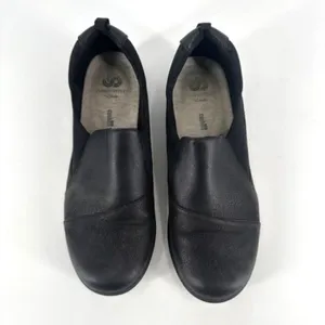 Clarks Sillian Holly black flats slip on shoes Cloudsteppers size 7.5‎ thumbnail 4