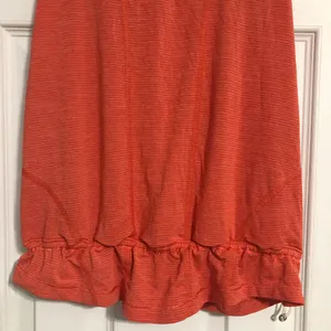 Lululemon drawstring‎ striped built in bra tank top women’s small thumbnail 3