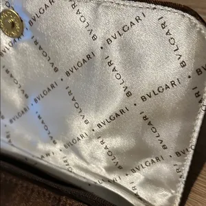 Bulgari Rich Brown Clutch thumbnail 3