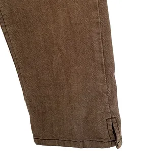 Calvin Klein Jeans Bermuda Shorts Capris Brown Denim Size 6‎ thumbnail 4