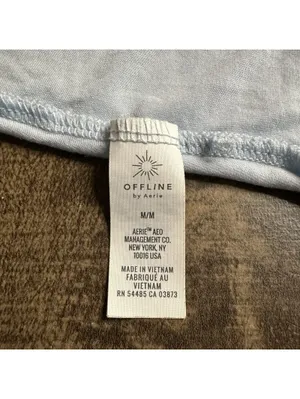 Offline by Aerie Light Blue Racerback Tank Top thumbnail 8