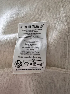 Sézane EUC Betty Merino Wool Cardigan Jacket Ecru Extra Small XS thumbnail 9
