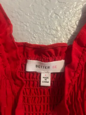 Red Ruffle Dress thumbnail 3