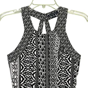 American Eagle Dress Women's 00 Black Halter Fit & Flare Sundress Pockets Summer thumbnail 11