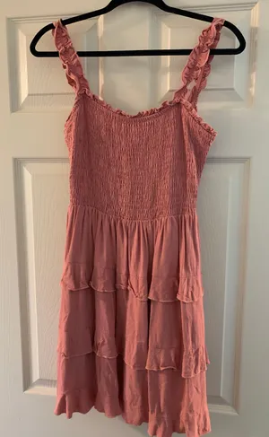 Lulus Pink Dress Cutout Back thumbnail 1