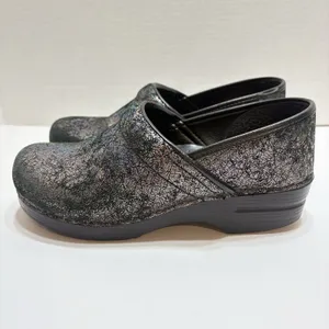 Dansko Professional Metallic Iridescent Clog Shoes Womens 41 Comfort Multicolor thumbnail 5