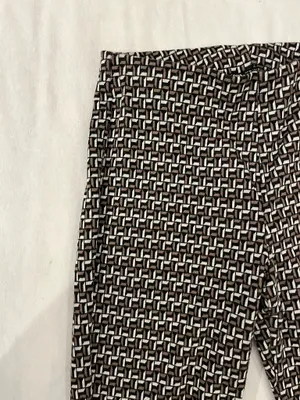 ZARA Patterned Pants Flare thumbnail 2