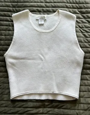 House of Harlow Crop Sweater Tank thumbnail 1