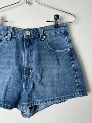 Princess Polly Abrand Medium Wash Jean Shorts thumbnail 5