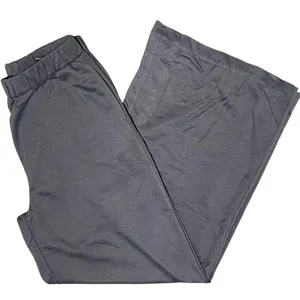 Area stars New Wide Leg Knit Pants Pull On High Rise Long Pant Grey Size Large thumbnail 15