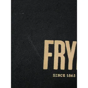 Frye Purse Storage Bag Used Black Tan thumbnail 5