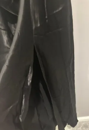 Mable Brand Strappy Tie Back Satin Maxi Dress thumbnail 5