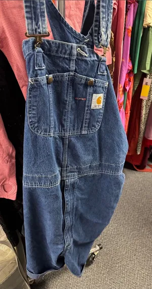Carhartt denim short overalls men’s 48 (hemmed) // 091907 thumbnail 1
