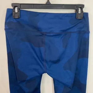 Alo Yoga Airbrush navy camouflage print mid rise leggings size S thumbnail 5
