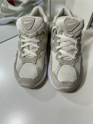Nike AL8 Women’s White & Beige Mesh Chunky Sneakers size 7.5 thumbnail 2
