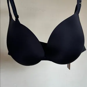 Skims Women’s Ultimate Collection‎ Push-Up Plunge Bra, color onyx Size 40B NWT thumbnail 7