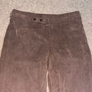 Free People We The Free Titan Vegan Suede Pants Brown 27‎ thumbnail 4