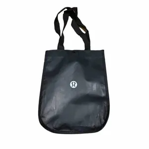 lululemon athletica Black Reusable Shopper Bag thumbnail 2