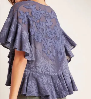 Anthropologie beaded top  thumbnail 2