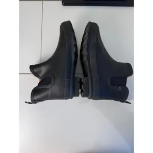 Chooka Plush Chelsea Black Women Size 8 Rain Boots Faux Fur Lined Waterproof thumbnail 3