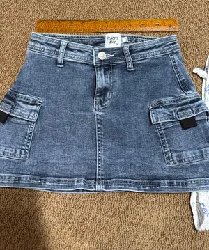 Princess Polly Jean Skirt Mini thumbnail 1