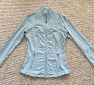 LULULEMON Define Jacket Hazy Jade Size 6 Luon Full Zip Stretch Soft Women’s GUC thumbnail 4