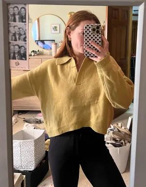 Collared sweater Yellow thumbnail 1