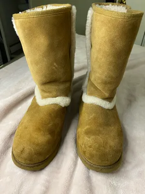 UGG K HADLEY BOOTS CHESTNUT women size 6 thumbnail 2