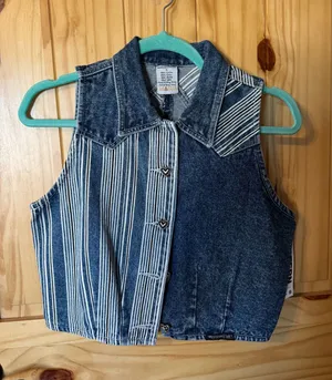 Western ethics vintage vest Multiple thumbnail 1