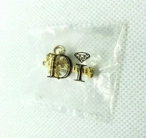 NIB Diamonds International Gold Palm Tree Charm thumbnail 1
