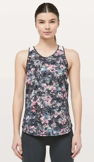 Lululemon Sculpt Tank II Dappled Daze Multi Mesh Tank Top Size 2 thumbnail 1