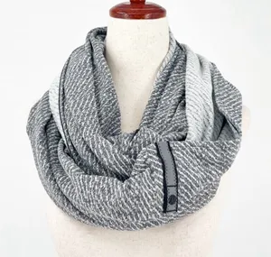 Lululemon Vinyasa Gray Wrap Scarf thumbnail 1