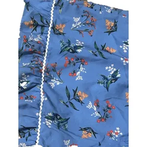 The Fifth Label High Rise Skyward Blue Floral Shorts Sz L Boho Resort Chic Coast thumbnail 7